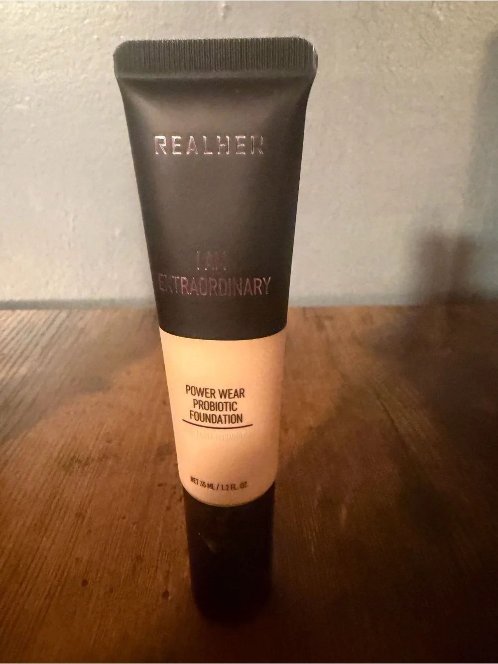 RealHer I Am Extraordinary Power Wear Probiotic Foundation/Porcelain-1.2 fl oz